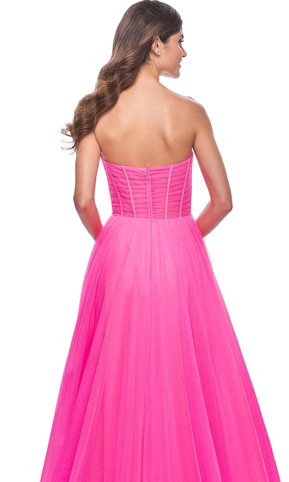 La Femme 32341 Sweetheart Neck Exposed Boned Prom Gown