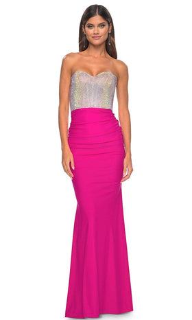La Femme 32440 Rhinestone Sweetheart Prom Dress