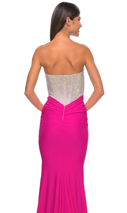 La Femme 32440 Rhinestone Sweetheart Prom Dress