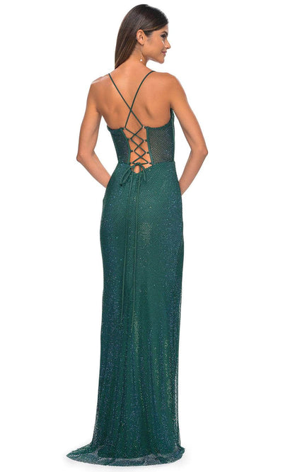 La Femme 32446 Sweetheart Illusion Bodice Prom Gown