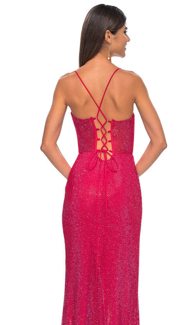 La Femme 32446 Sweetheart Illusion Bodice Prom Gown
