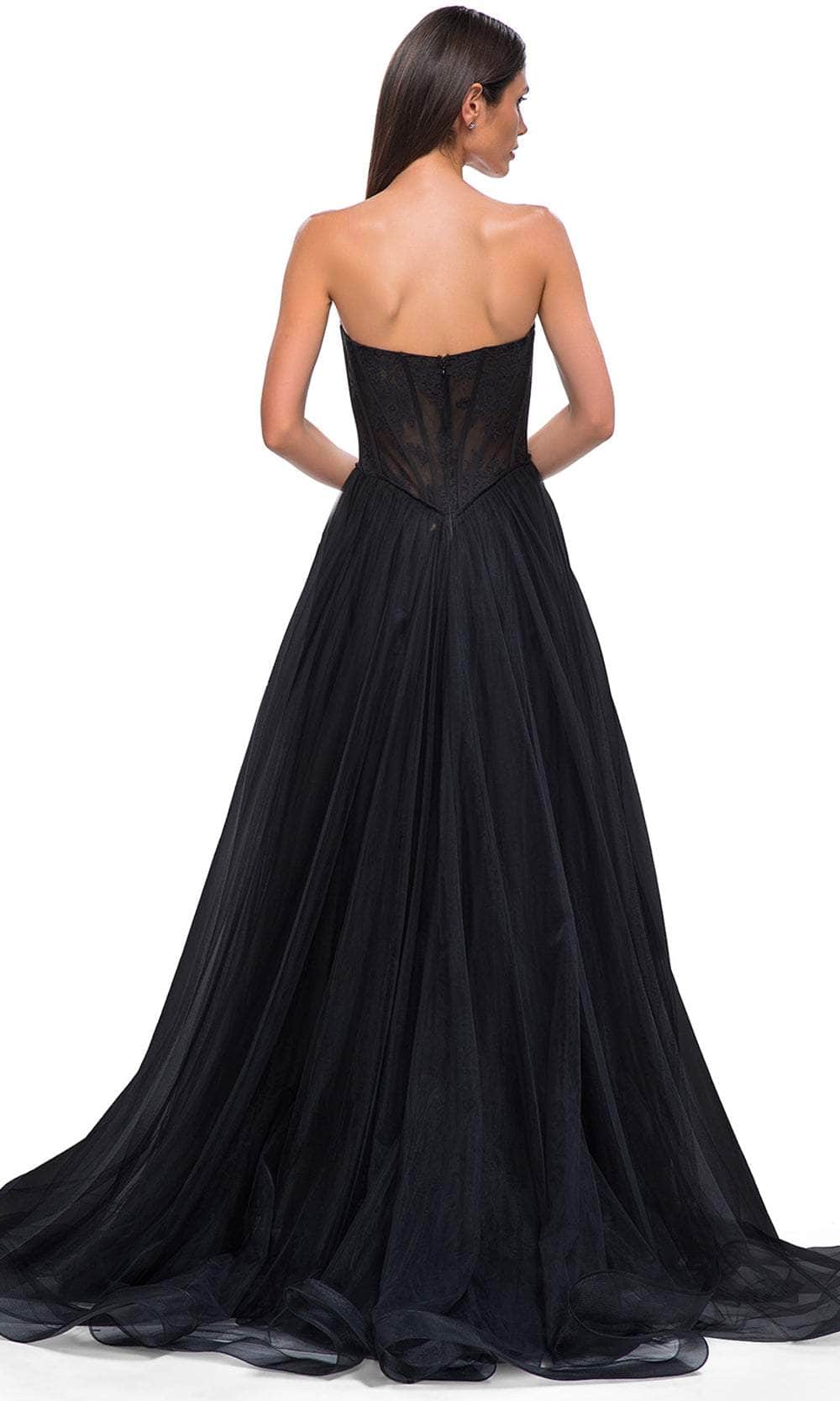 La Femme 32579 Sweetheart Neckline Strapless Prom Gown