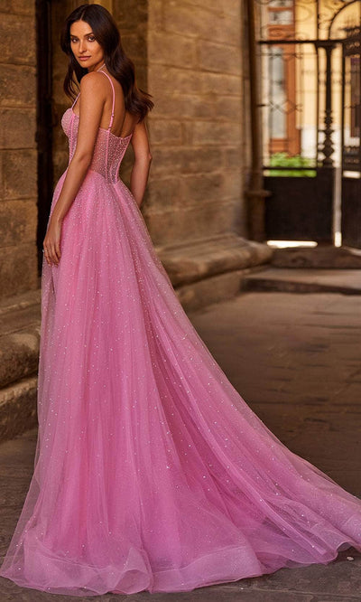 La Femme 32644 Sweetheart Spaghetti Straps Prom Gown