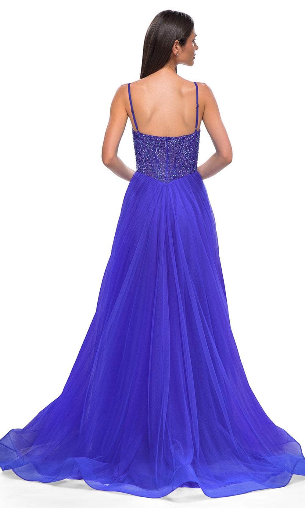 La Femme 32668 Rhinestone Embellished A-Line Prom Gown