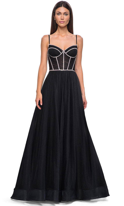 La Femme 32675 - Corset Bodice A-Line Prom Gown Special Occasion Dress