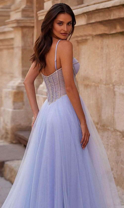 La Femme 32675 Corset Bodice A-Line Prom Gown