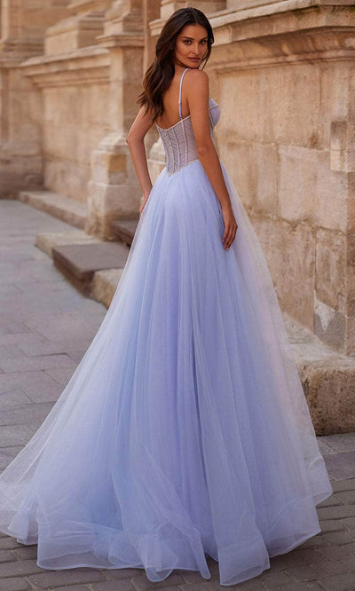 La Femme 32675 Corset Bodice A-Line Prom Gown