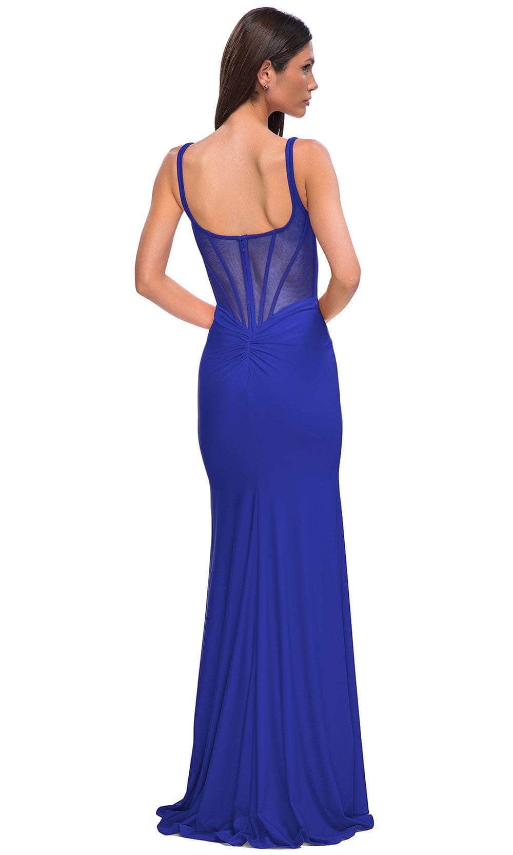 La Femme 32763 Corset Top Sleeveless Prom Gown
