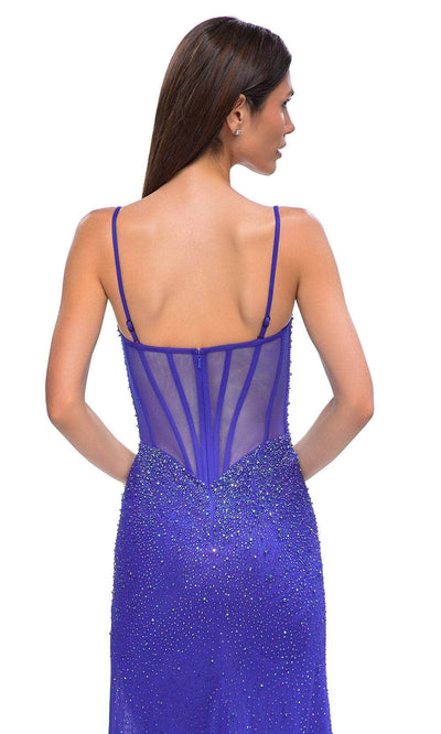 La Femme 32840 Jewel Embellished Sleeveless Prom Gown