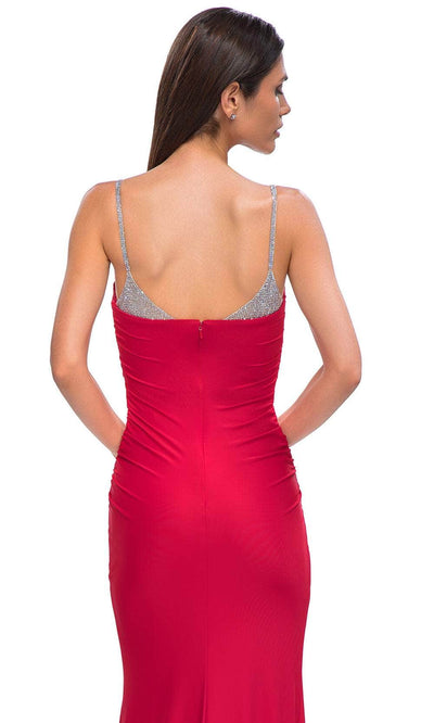 La Femme 32939 Rhinestone Faux Style Prom Gown
