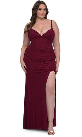 La Femme 33015 Corset Style Evening Dress