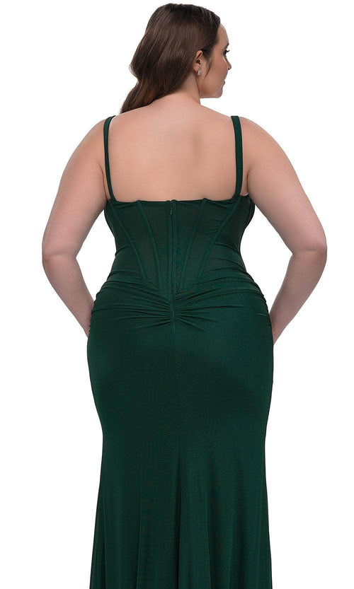 La Femme 33015 Corset Style Evening Dress