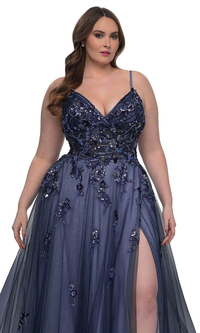 La Femme 33061 Tulle A-Line Gown