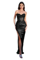 Lace Appliqued Sweetheart Prom Gown 2025 Elegant Evening Dress - Black / 2 - Prom