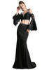 Ladivine 13114 - Two-Piece Embellished Sheath Gown - Prom