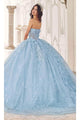 Ladivine 15719 - Applique Ornate Ballgown - Prom
