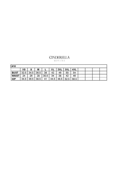 Ladivine 7258 - Chiffon Lace Embellished A-Line Gown - Prom