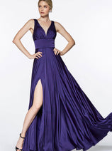 Ladivine 7469 Soft Satin Dress