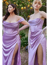 Sorority Formal Dress For Rush By Ladivine 7492C Long Outfit