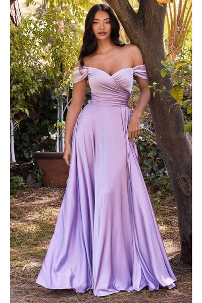 Ladivine 7493 - Sweetheart Satin Evening Gown - Prom