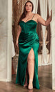 Ladivine 7495 - Corset Bodice Sheath Prom Gown - Prom