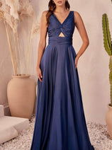Sorority Formal Dress For Rush By Ladivine 7497 Long Outfit