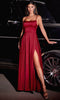 Ladivine B8402 - Spaghetti Strap Prom Gown - Prom