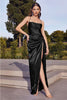 Ladivine BD111 Stunning Fitted Knot Sexy Prom Evening Gown - BLACK / XS - Dress