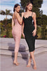 Ladivine BD7027 Sexy Sweetheart Boned Bustier Ruched Maxi Prom Dress - BLACK / XS - Dress