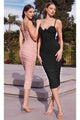Ladivine BD7027 - Sweetheart Ruched Evening Gown - Prom