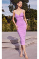 Ladivine BD7027 - Sweetheart Ruched Evening Gown - Prom