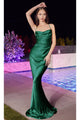Ladivine BD7044 - Cowl Mermaid Prom Dress with Flair - Prom