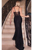 Ladivine by cinderella divine Dresses - Ladivine CD307 Illusion Corset Sleeveless Gown - Prom