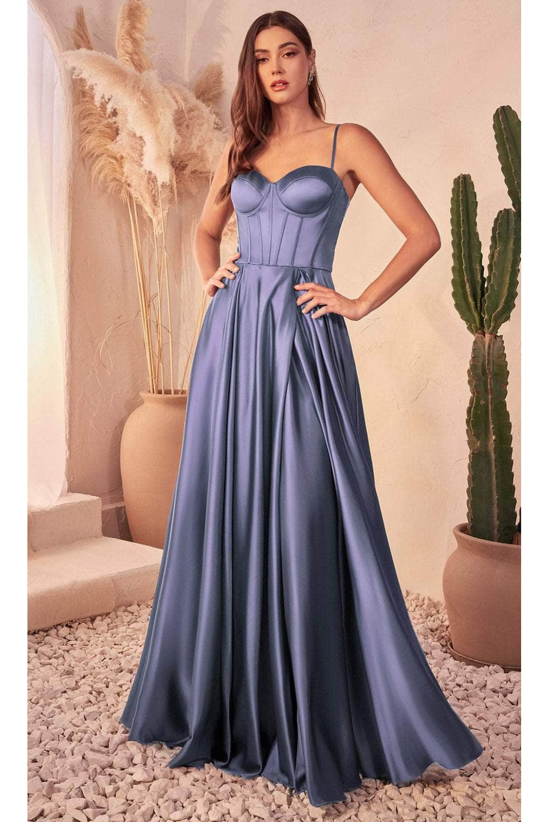 Ladivine by cinderella divine Dresses - Ladivine CD337 Sweetheart Corset Formal Gown - Prom