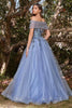 Ladivine by Cinderella Divine Dresses - Ladivine CD955 Glittering Strapless Ballgown - Prom