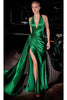 Ladivine by cinderella divine Dresses - Ladivine CH079 Backless Gown with Pleated Bodice - Prom