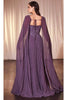 Ladivine by Cinderella Divine Dresses - Ladivine CJ937 Sweetheart Accordion Pleat Gown - Prom