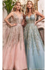 Ladivine C135 - Embellished Sleeveless Prom Evening Dress - Prom