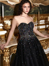 Sweet 16 Birthday Party Dress in Black Style CB114 Ball Gown