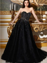 Sweet 16 Birthday Party Dress in Black Style CB114 Ball Gown