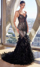 Ladivine CC2308 – Sparkling Sleeveless Prom Dress - Prom