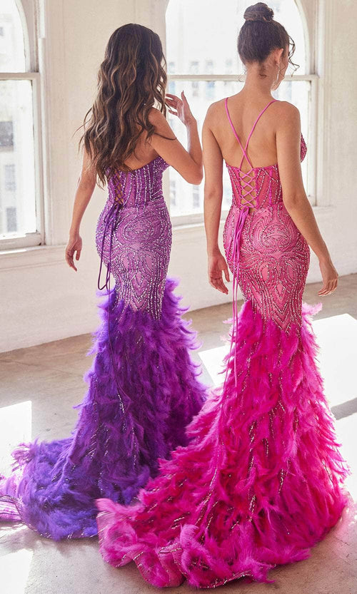 Ladivine CC2308 – Sparkling Sleeveless Prom Dress - Prom