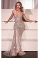 LaDivine CC398 Silver/Nude