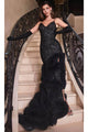 Ladivine CC7621 - Sequin Corset Sleeveless Evening Gown - Prom