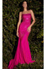 Ladivine CD0179 - Rhinestone Beaded Long Evening Gown - Prom