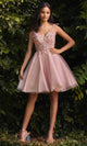 Ladivine CD0188 - Corset Applique Lace Prom Dress - Prom