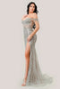 Ladivine CD0203 – Off-Shoulder Embellished Prom Gown - Prom