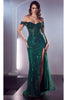 Ladivine CD0203 – Off-Shoulder Embellished Prom Gown - Prom