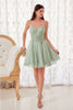 Ladivine CD0213 Spaghetti Strap A-line Birthday Party Dress - Dress