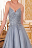 Ladivine CD0213 Spaghetti Strap A-line Birthday Party Dress - Dress